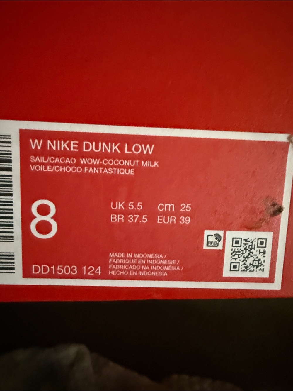 Nike Women’s Low-Top Sneaker — Brown & White Leather - Picture 2 of 9